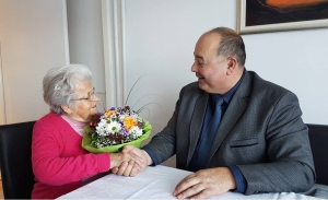 NAJSTAREJ&Scaron;A OBČANKA OBČINE LENART JE PRAZNOVALA 97. ROJSTNI DAN