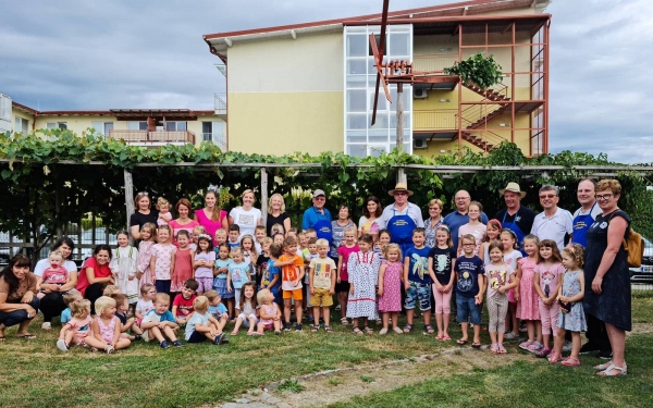 Pri vrtcu Lenart postavili klopotec