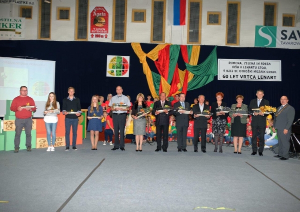 PRIZNANJA, PODELJENA NA PROSLAVI OB OBČINSKEM PRAZNIKU